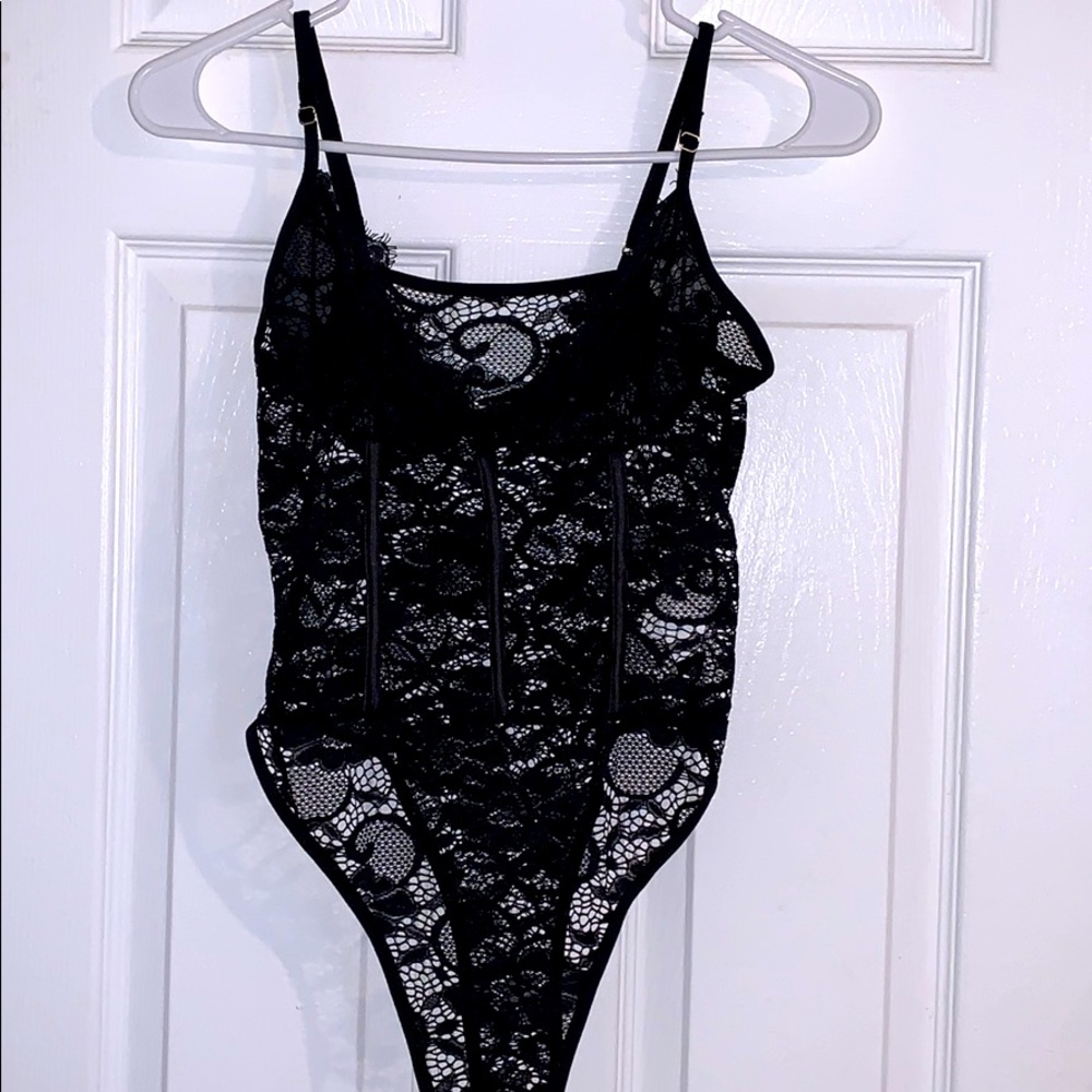 Black Lace Bodysuit